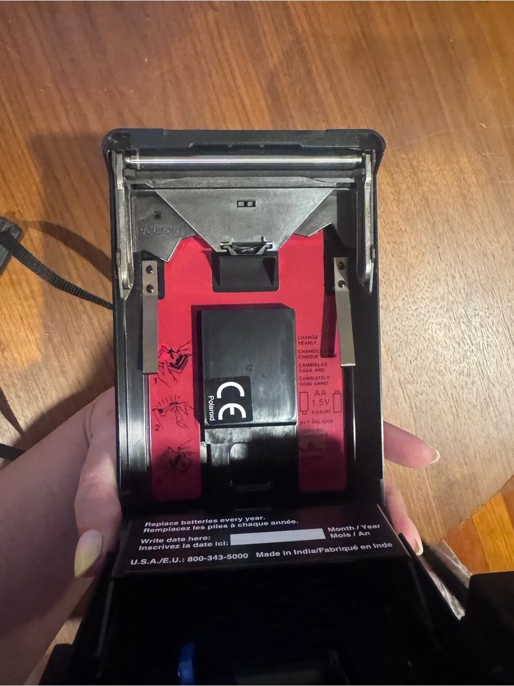 Vintage Polaroid ProPack Instant Camera with Detachable ProFlash & grip